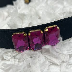 Gizia Jeweled Buttoned Buckled Belts Black Gizia Women’s Size EUR 36